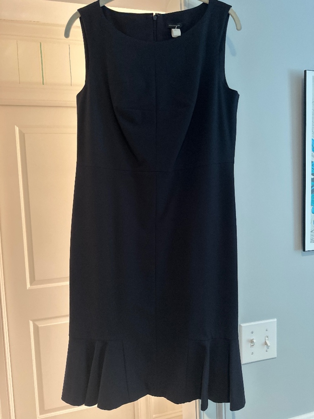 Ann Taylor black sleeveless dress